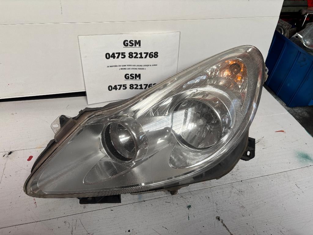 PHARE GAUCHE OPEL CORSA D, Autos : Pièces & Accessoires, Éclairage, Opel, Utilisé, Enlèvement