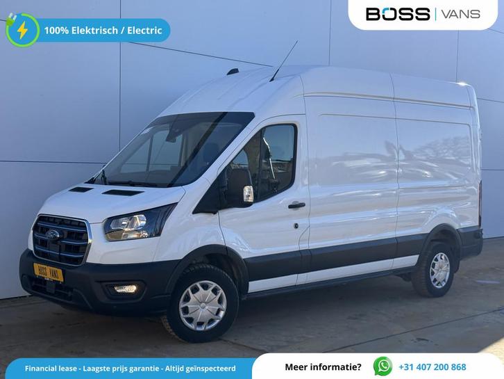 Ford E-Transit 350 68kWh 184PK 317km WLTP 97.5% (SOH) BEV Sn, Auto's, Bestelwagens en Lichte vracht, Bedrijf, Te koop, ABS, Achteruitrijcamera
