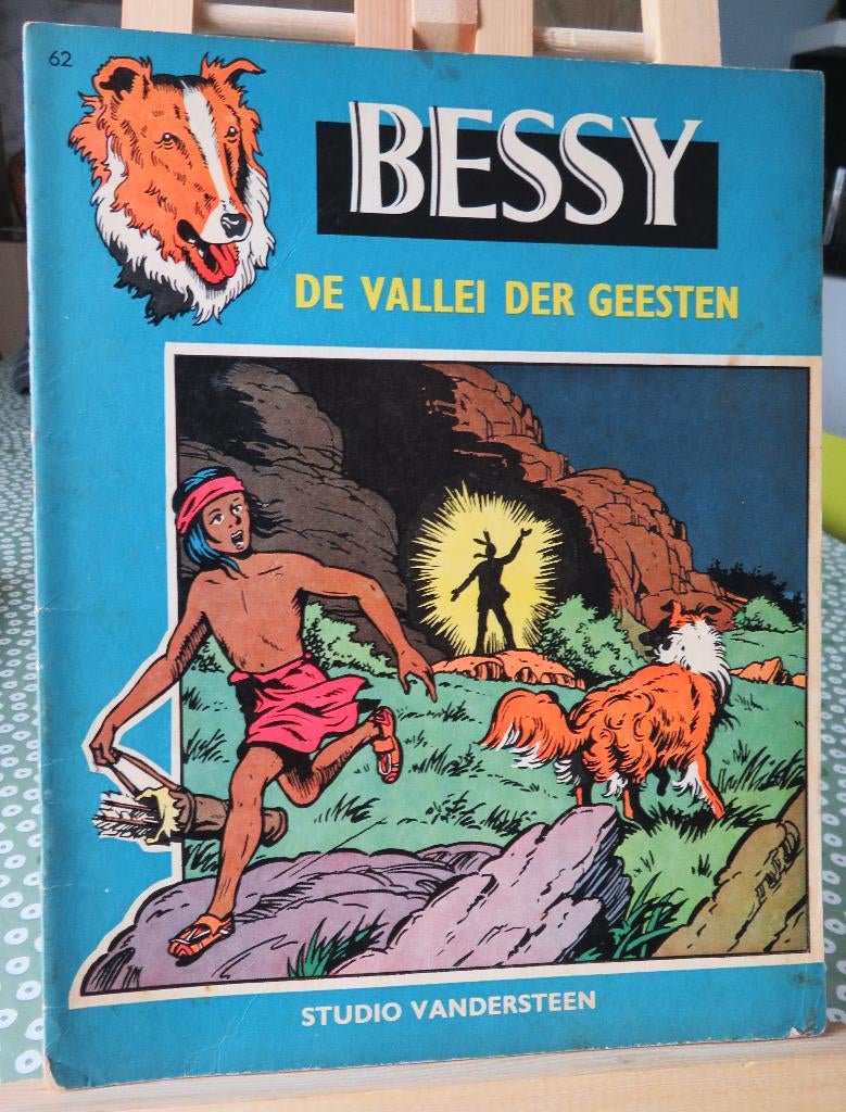 Bessy nr 62 De vallei der geesten., Ophalen of Verzenden, Gelezen, Willy Vandersteen