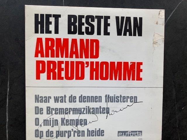 Armand Preud'homme –  Gesigneerd Het Beste Van ..., Cd's en Dvd's, Vinyl Singles, Gebruikt, EP, Nederlandstalig, 7 inch, Ophalen of Verzenden