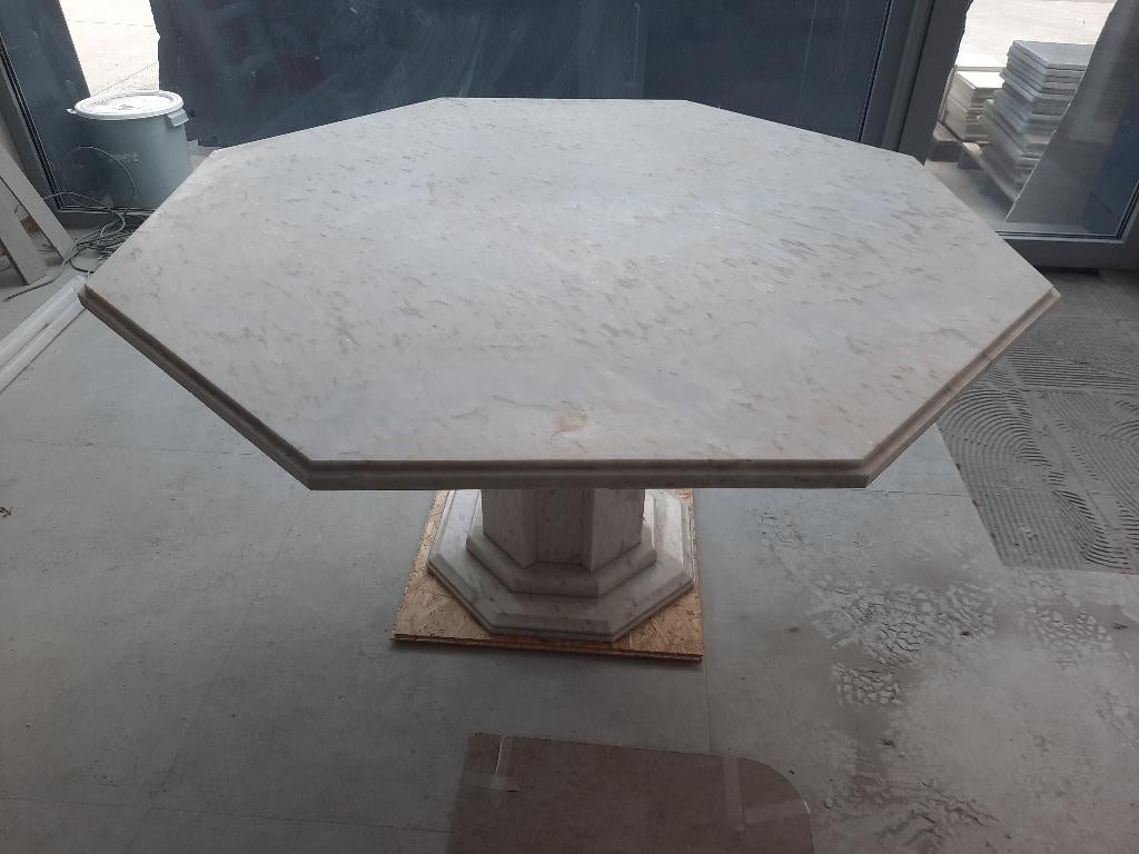 table en pierre naturelle, Maison & Meubles, 100 à 150 cm, Cinq personnes ou plus, 100 à 150 cm, Enlèvement