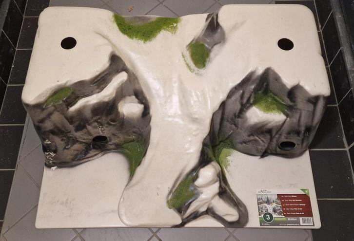 my Village kerstdorp grondplaat 80cm x 60cm x 30cm, Diversen, Kerst, Zo goed als nieuw, Ophalen of Verzenden