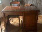 Bureau meubel met beschermer in glasplaat, Antique, Enlèvement, Comme neuf, Autres types