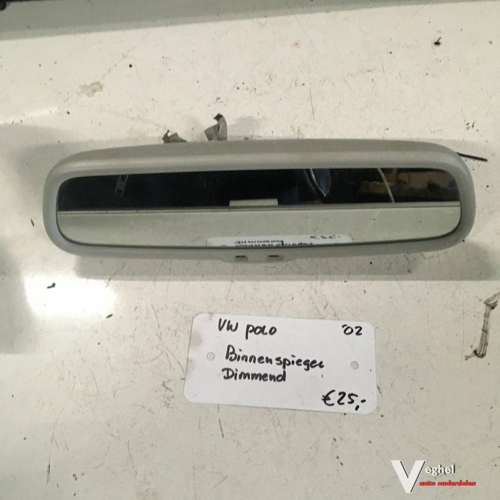 VwPolo 1.2 3cilinder 2002  Binnenspiegel dimmend, Auto-onderdelen, Spiegels, Gebruikt, Ophalen of Verzenden
