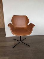 Zuiver - Nikki Eetkamerstoel Met Armleuning Bruin, Brun, Enlèvement, Utilisé, Cuir