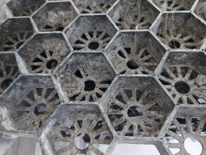 Te koop Grindmatten, Tuin en Terras, Grind, Keien en Split, Gebruikt, Overige typen, Zwart, Overige materialen, Ophalen