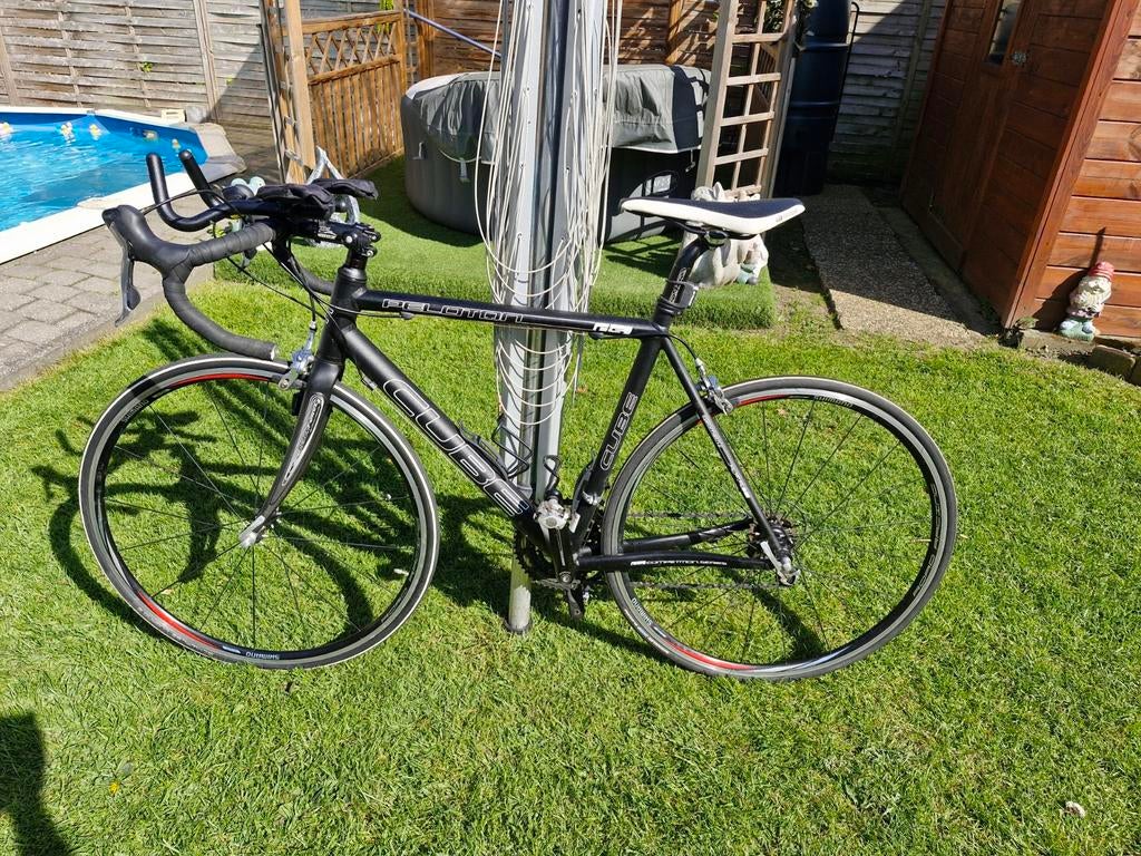 koersfiets cube peloton rs, Ophalen