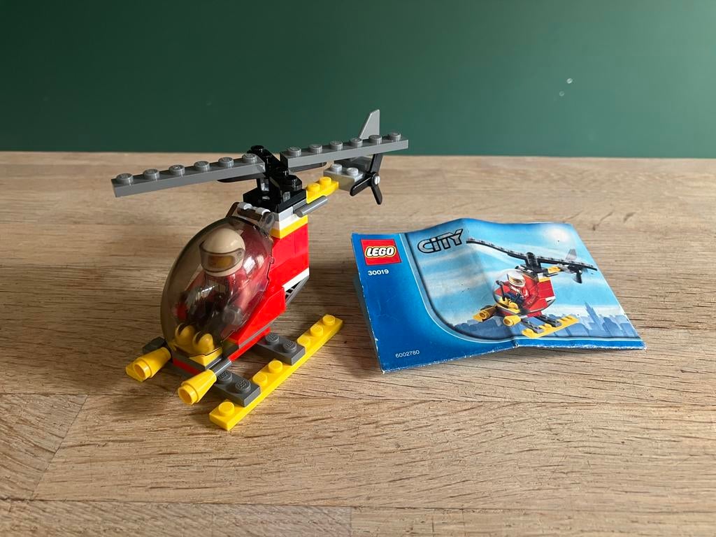 Lego 30019 city helikopter, Ophalen, Zo goed als nieuw, Lego, City