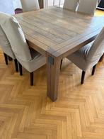 Table à manger, Maison & Meubles, 100 à 150 cm, Cinq personnes ou plus, M, Carré