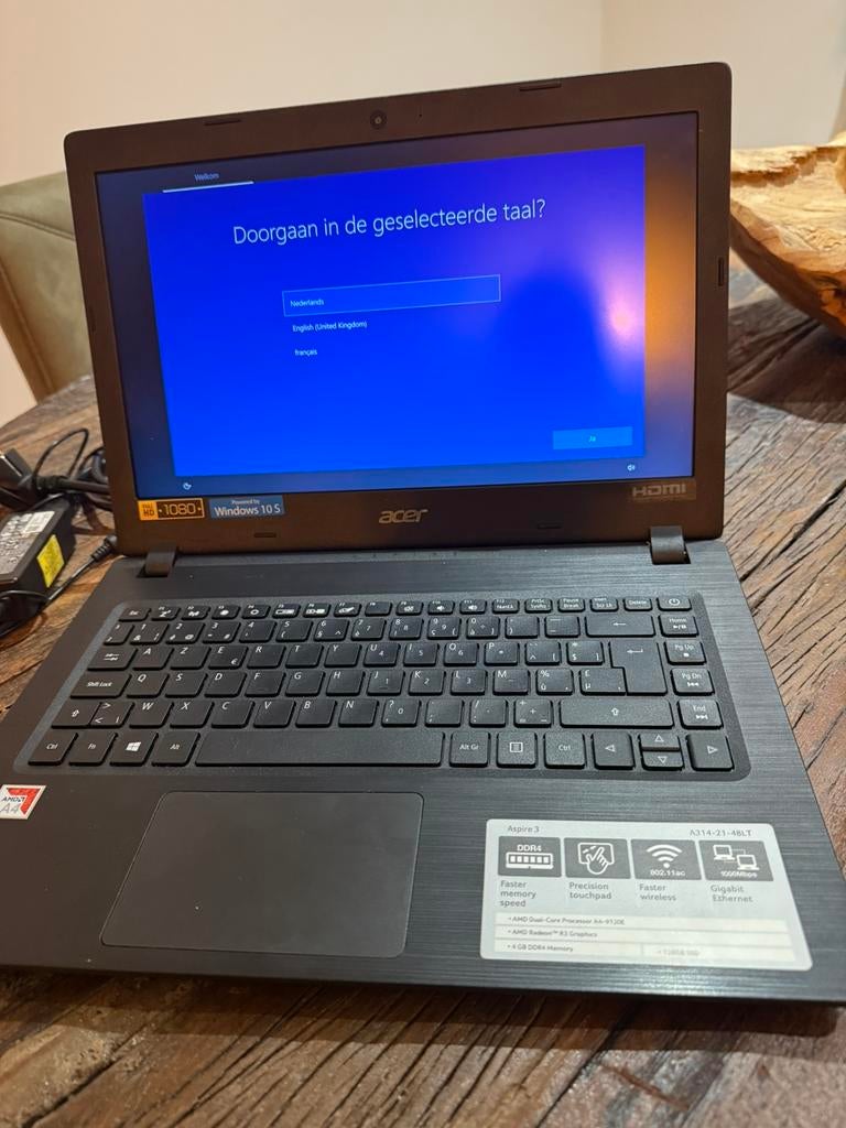 Acer aspire3, Computers en Software, Ophalen, Zo goed als nieuw