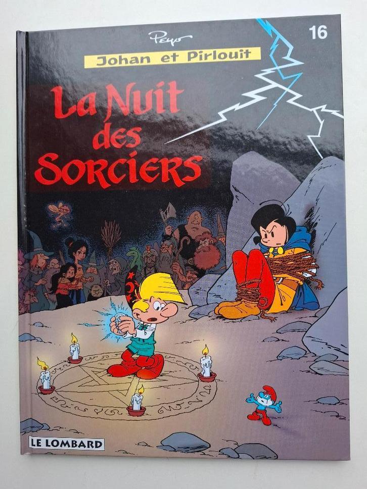 JOHAN ET PIRLOUIT TOME 16 "LA NUIT DES SORCIERS" TBE EO 1998, Boeken, Stripverhalen, Zo goed als nieuw, Eén stripboek, Ophalen of Verzenden