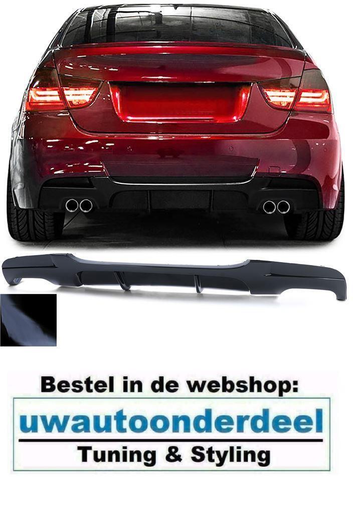 Diffuser Glans Zwart 4 x Uitlaat Voor Bmw 3 serie E90 E91 M, Autos : Divers, Tuning & Styling, Envoi