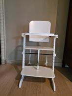 Kinderstoel wit -  degelijke kwaliteit en verstelbaar, Kinderen en Baby's, Kinderstoelen, Ophalen, Zo goed als nieuw, Meegroeistoel