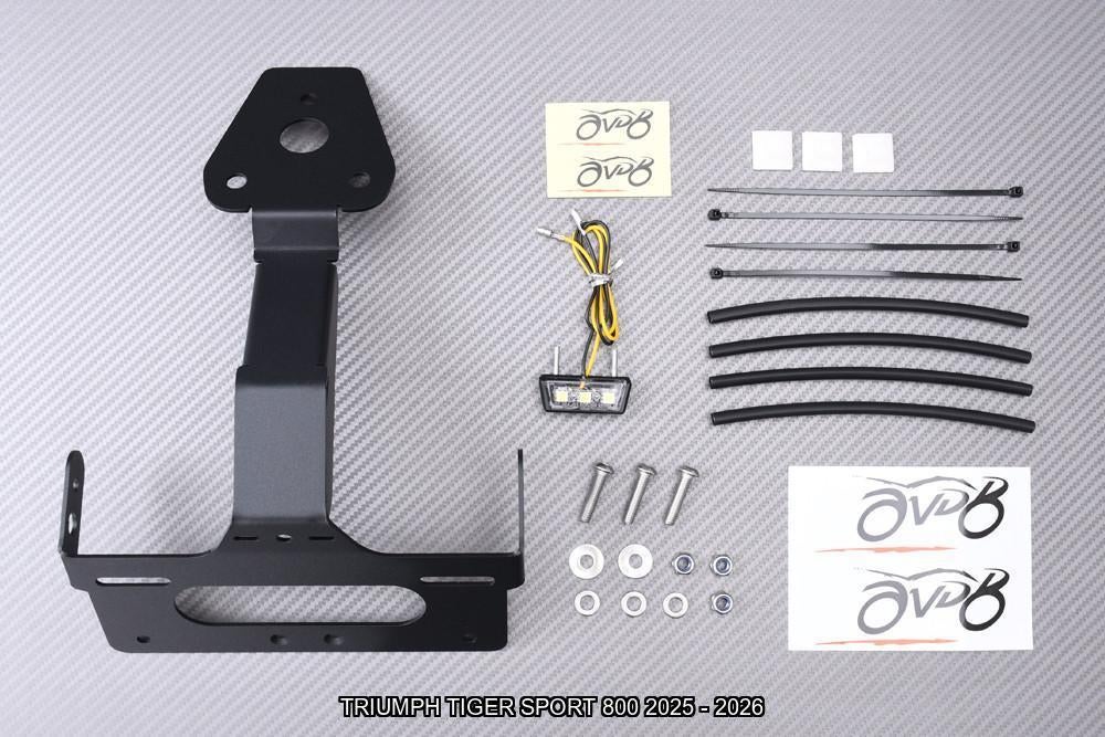 Support de plaque Court TRIUMPH TIGER SPORT 800 2025 - 2026, Motos, Accessoires | Autre, Neuf, Enlèvement ou Envoi