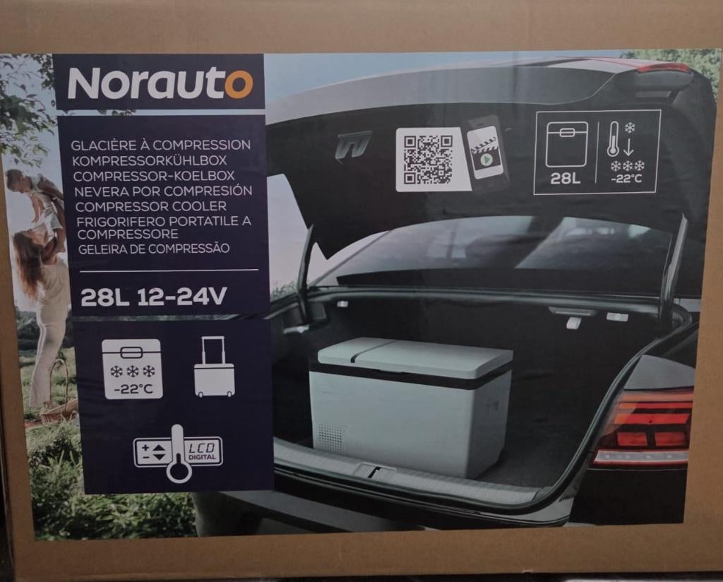 koelbox NORAUTO, Caravanes & Camping, Glacières, Enlèvement, Comme neuf, Glacières, Électrique