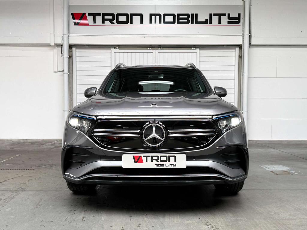 Mercedes-Benz EQB 300 EQB 300 4-Matic AMG Line SoH 99,3% CAM, Automaat, Gebruikt, 5 zetels, Zilver of Grijs