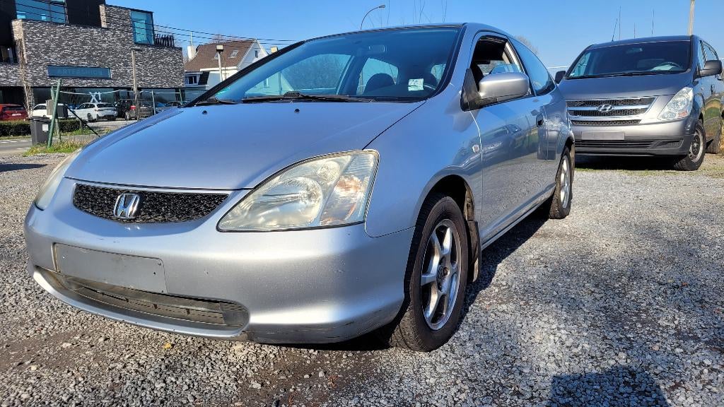 honda civic 1.4i wordt GEKEURD AIRCO 151000km euro 4 2003, Auto's, Voorwielaandrijving, Stof, Elektrische ramen, 4 cilinders