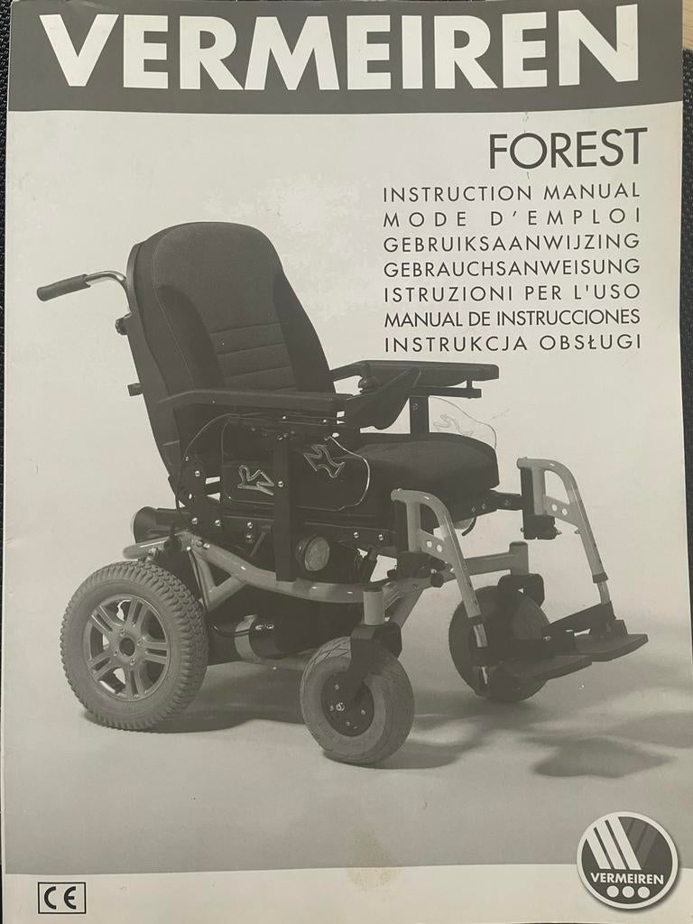 Koopje elektrische rolstoel scootmobiel Vermeiren Forest, Ophalen, Zo goed als nieuw, Elektrische rolstoel