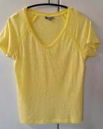 Zacht gele T-shirt met V-hals, M, Enlèvement ou Envoi, Comme neuf
