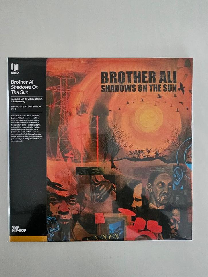 Brother Ali - Shadows On The Sun - vinyle, CD & DVD, Vinyles | Hip-hop & Rap, Neuf, dans son emballage, 12 pouces, Enlèvement ou Envoi