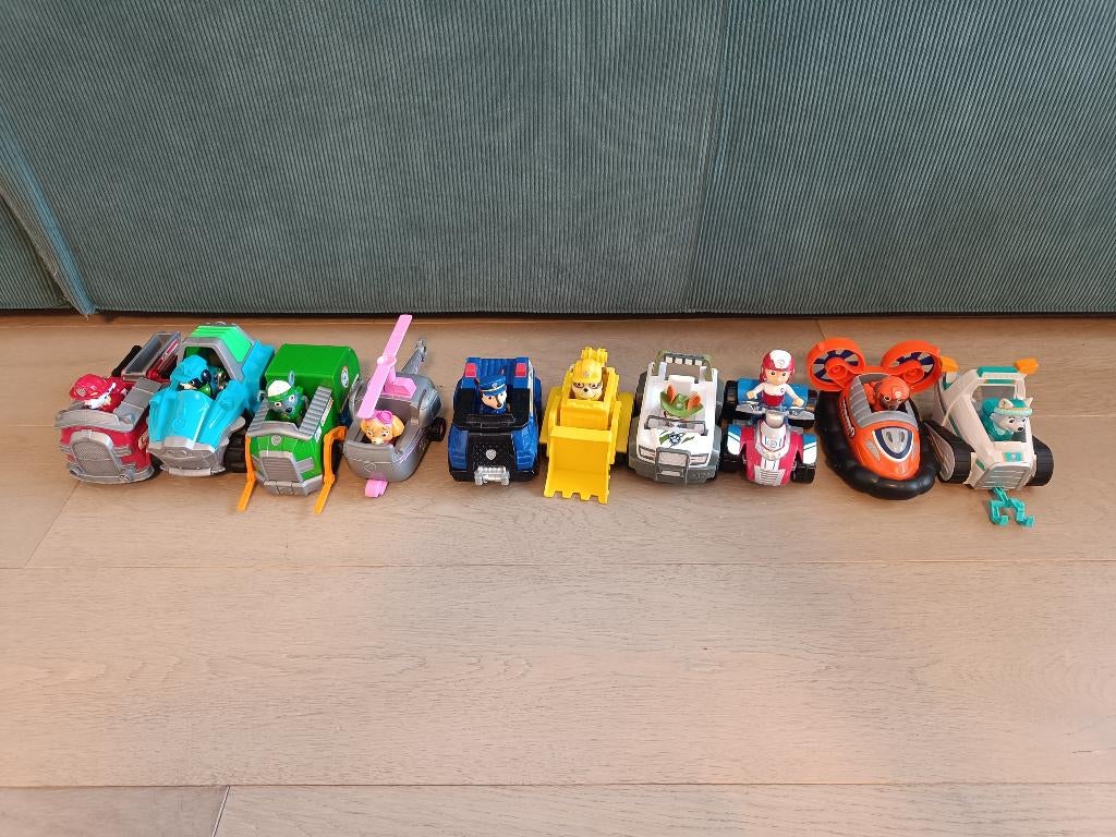 Paw patrol voertuigen, Kinderen en Baby's, Speelgoed |Speelgoedvoertuigen, Ophalen, Gebruikt