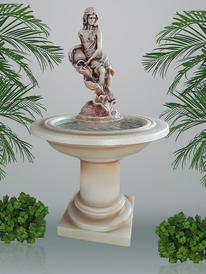 Tuindecoratie, betonnen beeld, fonteinen, sierpotten,Versace, Tuin en Terras, Tuinbeelden, Nieuw, Beton, Ophalen of Verzenden