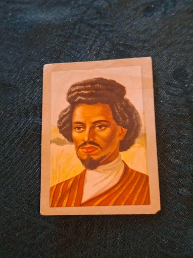 Prentje/Chromo : De Abessiniër/Chocolae Jacques, Collections, Photos & Gravures, Utilisé, Gravure, Autres sujets/thèmes, Enlèvement ou Envoi