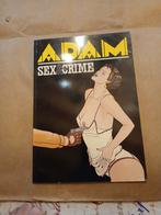 Sombrero zwarte reeks nr 32 : sex & crime 18+, Gelezen, Eén stripboek, Ophalen of Verzenden, Adam