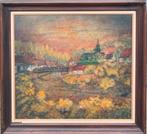 Renaat Saey (1913-1996): Brugje in Sint-Joris (98 x 88 cm), Enlèvement ou Envoi