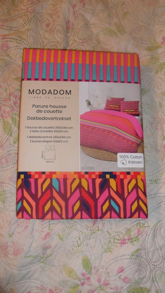 housse de couette 260 x 240 cm 100% coton, Maison & Meubles, Chambre à coucher | Linge de lit, Enlèvement ou Envoi, Neuf, Deux personnes