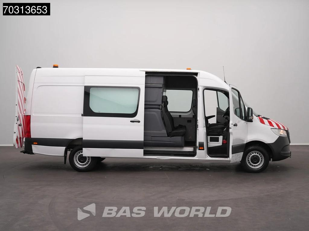 Mercedes Sprinter 314 CDI Dubbel Cabine L4H2 3,5t Trekhaak N, Auto's, Gebruikt, Euro 6, 4 cilinders, Wit