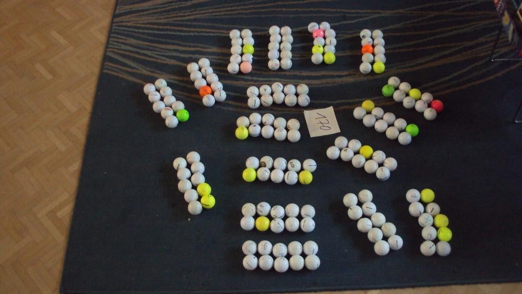 lot de golf 170 balles de golf, Sports & Fitness, Golf, Enlèvement ou Envoi