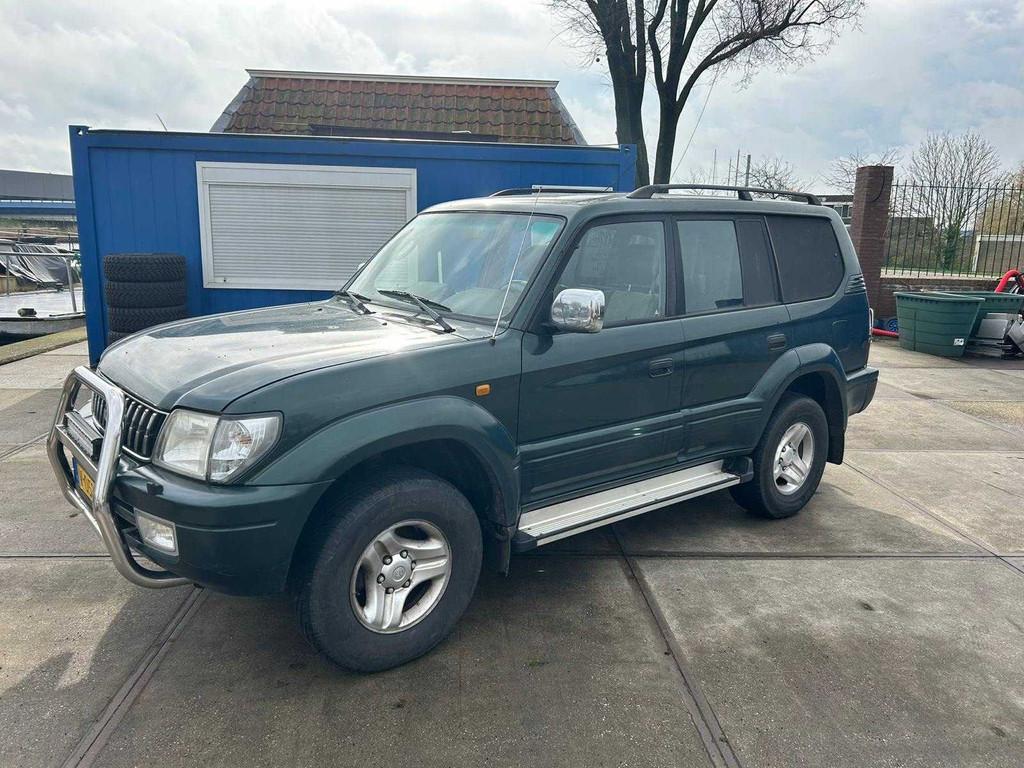 2001 Toyota LandCruiser 90 3.0 D4-D Blind Van Personenauto, Auto's, Toyota, Gebruikt, Bedrijf, Diesel, Overige carrosserie