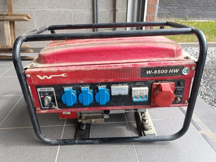 Generator moet worden gerepareerd, Doe-het-zelf en Bouw, Aggregaten, Gebruikt, Benzine, Minder dan 5 kVA, Geluidgedempt, Ophalen