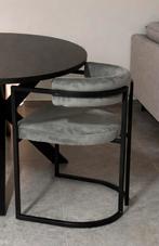 6x (Velvet) grijze stoelen, Huis en Inrichting, Ophalen, Overige materialen, Nieuw, Grijs