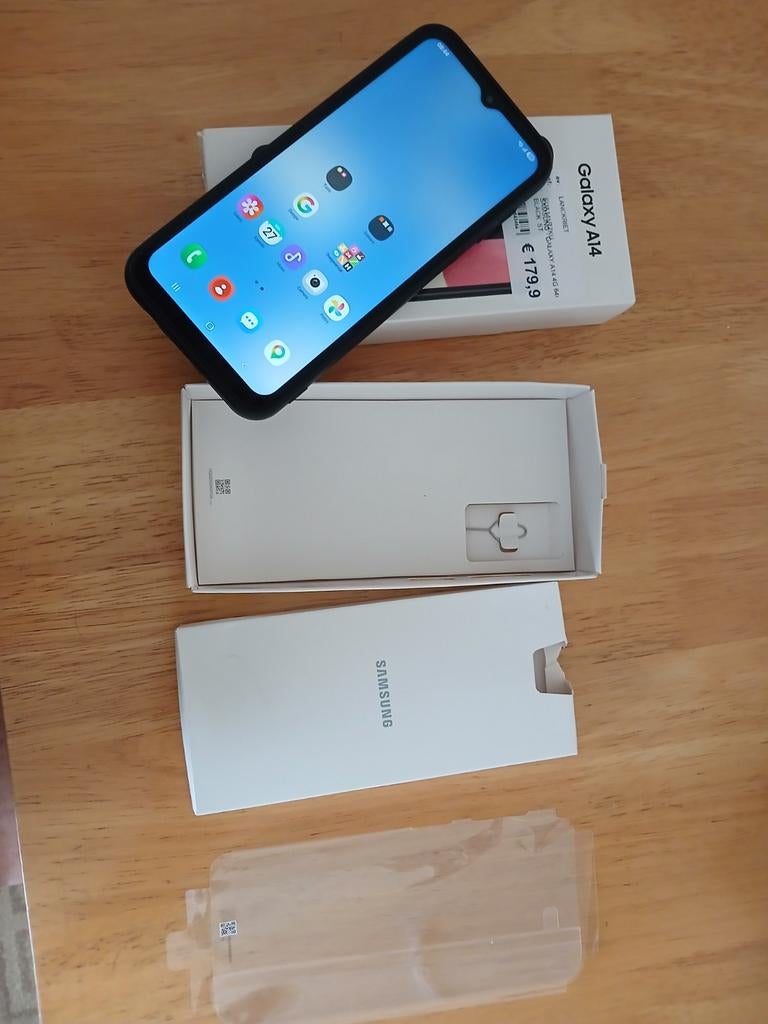 Samsung Galaxy A14, Télécoms, Téléphonie mobile | Samsung, Autres modèles, 64 GB, Android OS, 10 mégapixels ou plus, Noir, Enlèvement ou Envoi