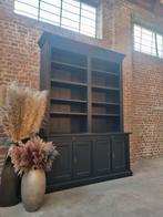 Prachtige boekenkast/bibliotheekkast GRATIS LEVERING, Huis en Inrichting, Ophalen, Met deur(en), 200 cm of meer, Landelijk klassiek