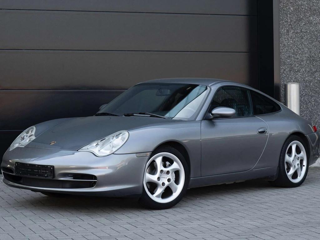 Porsche 911 CARRERA 911 4 3.6i Coupé, Autos, Cuir, Argent ou Gris, Entreprise, Noir