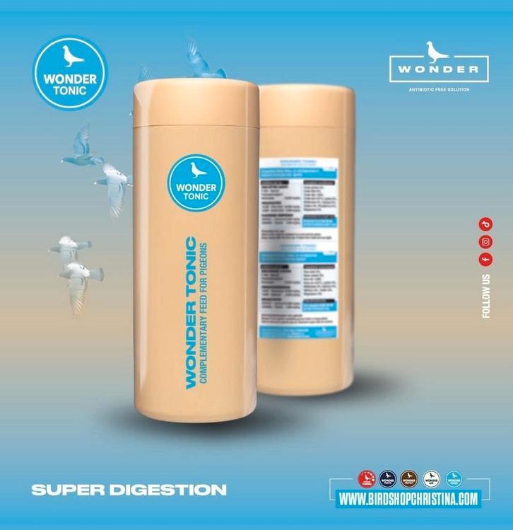 Wonder Tonic 1L, Wonder Pigeons, Animaux & Accessoires, Oiseaux | Accessoires, Enlèvement