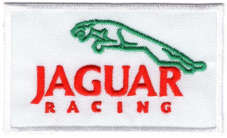 Jaguar Racing stoffen opstrijk patch embleem #1, Collections, Marques automobiles, Motos & Formules 1, Neuf, Envoi