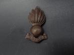 Insigne de casquette d'artillerie britannique WW2, Enlèvement ou Envoi, Armée de terre, Emblème ou Badge