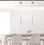 Suspension LED, aluminium, argent, blanc chaud, IP20,, Enlèvement, Neuf, Autres matériaux, Moderne