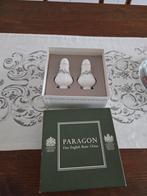 Ancien tonneau à sel et à poivre anglais en porcelaine Bonne, Enlèvement ou Envoi