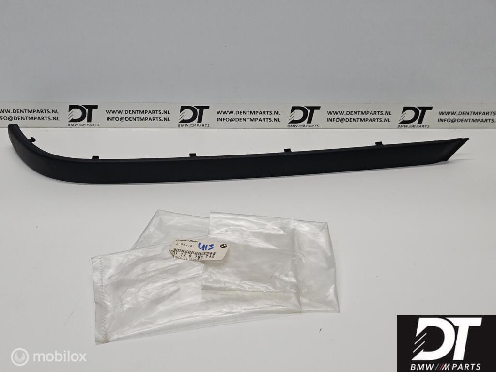 Stootlijst bumper rechtsachter BMW E39 Touring 51128183740, Auto-onderdelen, Nieuw, Ophalen of Verzenden, BMW, BMW
