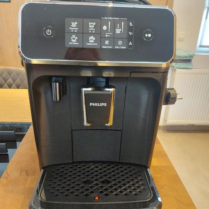 Philips 2200 koffiezetapparaat met bonen en losse koffie, Elektronische apparatuur, Koffiezetapparaten, Gebruikt, Gemalen koffie