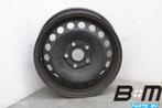 1 losse 15 inch stalen velg VW Golf 5 / 6 1K0601027C, Utilisé, Jante(s)