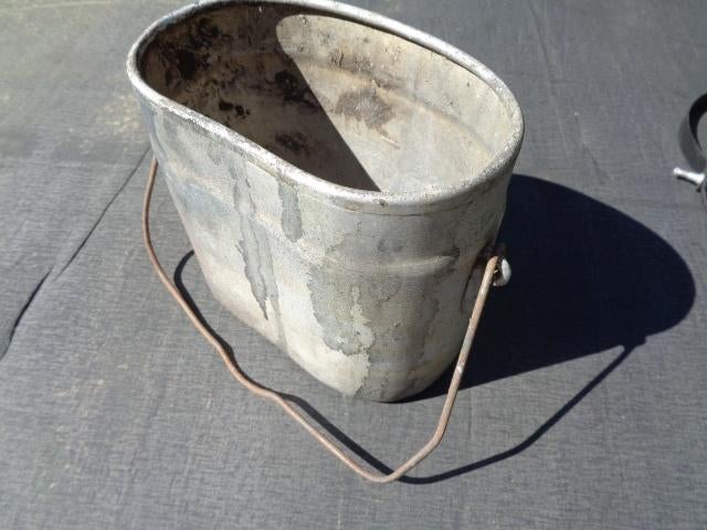 Zoldervondst uit D privaat , gamel WO2 , gemerkt, Collections, Objets militaires | Seconde Guerre mondiale, Enlèvement ou Envoi