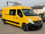 Renault master 7pl dubbele cabine 1ste eig. navi airco+ gar., Bluetooth, Achat, Entreprise, Diesel