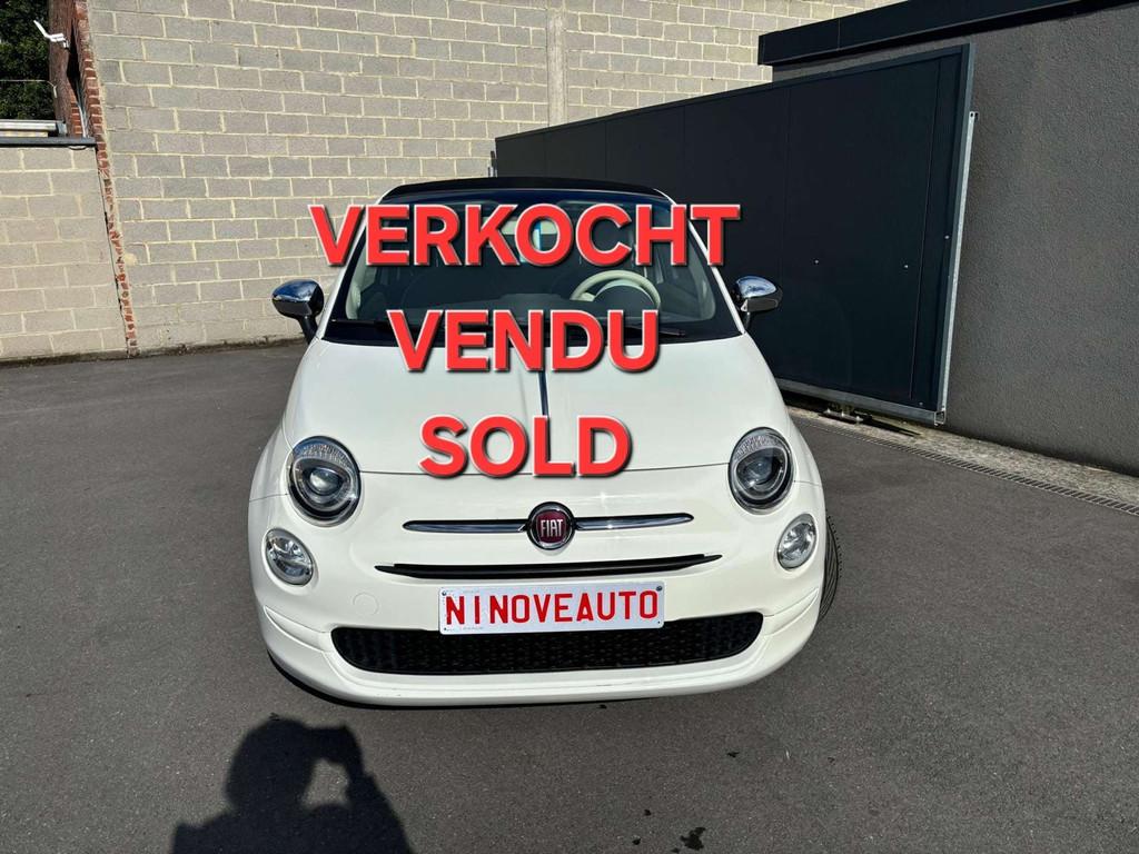 Fiat 500C 1.2i Pop*CABRIO ,AIRCO ETC, Autos, 1242 cm³, Achat, Euro 6, Entreprise