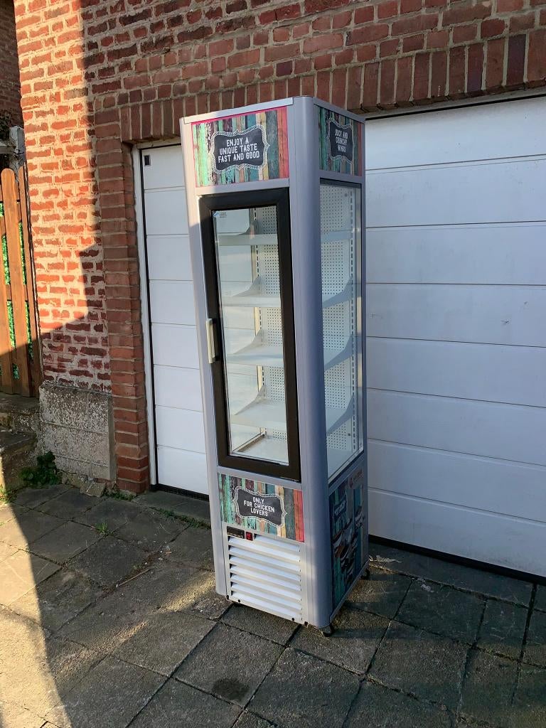 Frigo colonne vitrine, 160 cm ou plus, Sans bac à congélation, Enlèvement, Utilisé